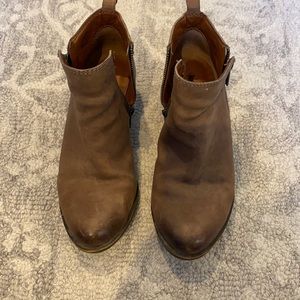 Lucky Brand leather booties